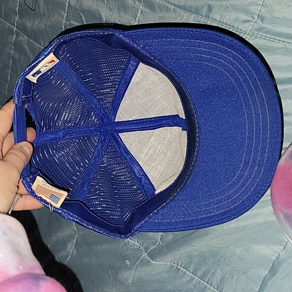 VTG 80S 90S NEW YORK METS MADE IN USA SNAPBACK MLB CAP - Picture 8 of 14